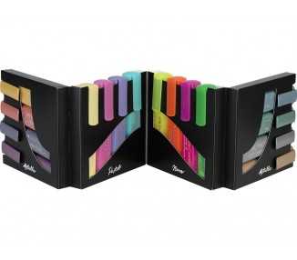 Rotulador faber fluorescente textliner 46 set escritorio de 16 unidades colores surtidos
