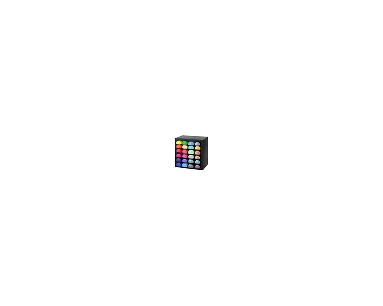 Rotulador faber fluorescente textliner 46 set escritorio de 24 unidades colores surtidos
