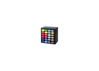 Rotulador faber fluorescente textliner 46 set escritorio de 24 unidades colores surtidos