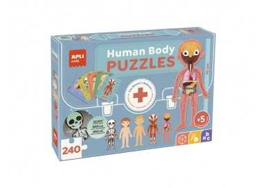 Puzle apli kids cuerpo humano 240 piezas
