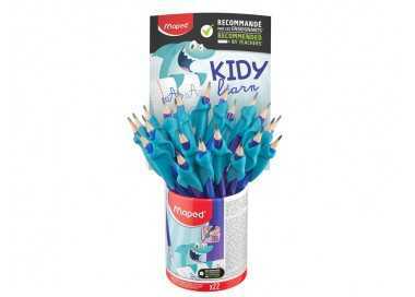 Lapices de grafito maped hb con goma borrar + adaptador ergonomico cubilete de 22 unidades