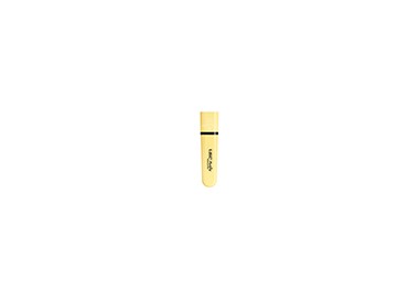 Rotulador bic flat fluorescente amarillo pastel caja de 12 unidades