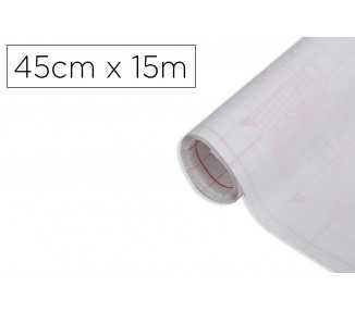 Rollo adhesivo d-c-fix transparente ancho 45 cm largo 15 mt