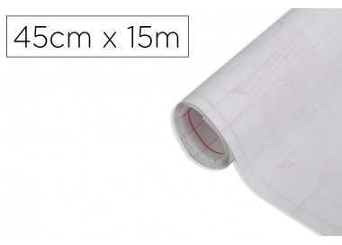Rollo adhesivo d-c-fix transparente ancho 45 cm largo 15 mt