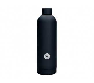 Botella portaliquidos antartik isotermica acero inoxidable libre de bpa color negro 750 ml