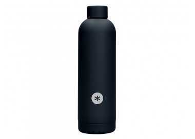Botella portaliquidos antartik isotermica acero inoxidable libre de bpa color negro 750 ml