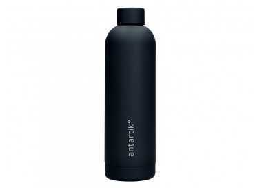 Botella portaliquidos antartik isotermica acero inoxidable libre de bpa color negro 750 ml
