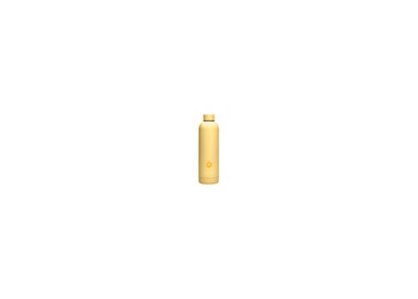 Botella portaliquidos antartik isotermica acero inoxidable libre de bpa color amarillo 750 ml