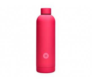 Botella portaliquidos antartik isotermica acero inoxidable libre de bpa color fucsia 750 ml