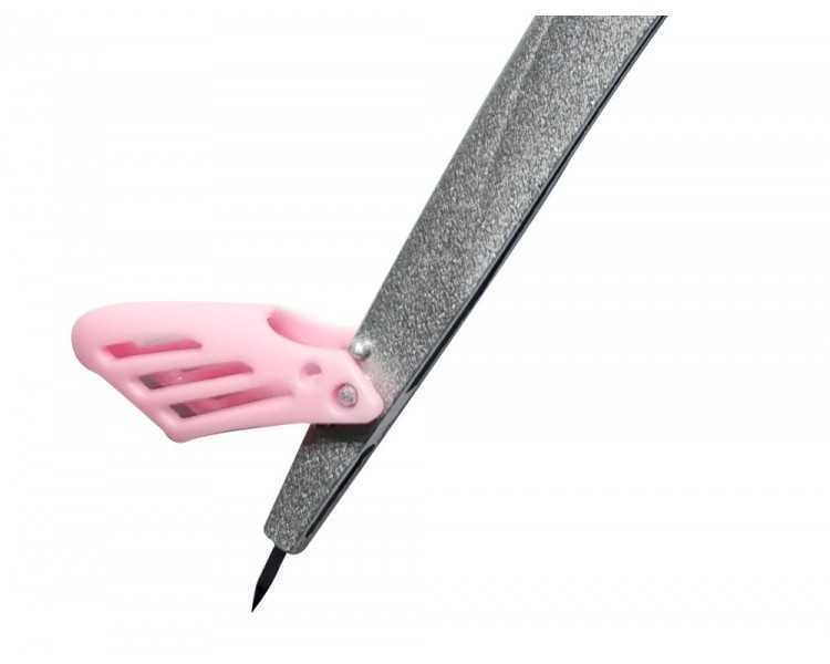 Compas liderpapel lock device con adaptador universal y tubo de minas color rosa claro