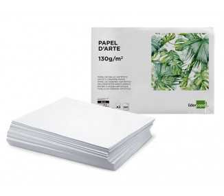 Papel dibujo liderpapel 297x420 mm 130 gr sin recuadro din a3 hoja