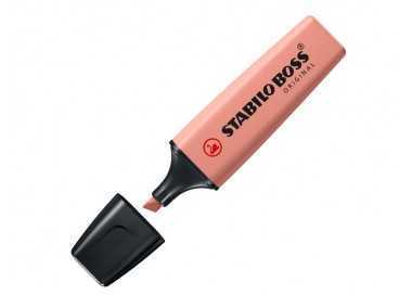 Rotulador stabilo boss pastel fluorescente 70 nature colors siena