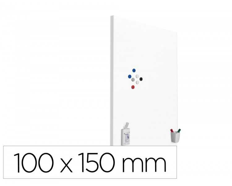 Pizarra blanca rocada skinmatt proyeccion mate lacada magnetica 100x150 cm