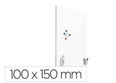 Pizarra blanca rocada skinmatt proyeccion mate lacada magnetica 100x150 cm