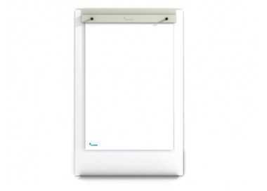 Pizarra blanca rocada skinmatt proyeccion mate lacada magnetica 100x150 cm