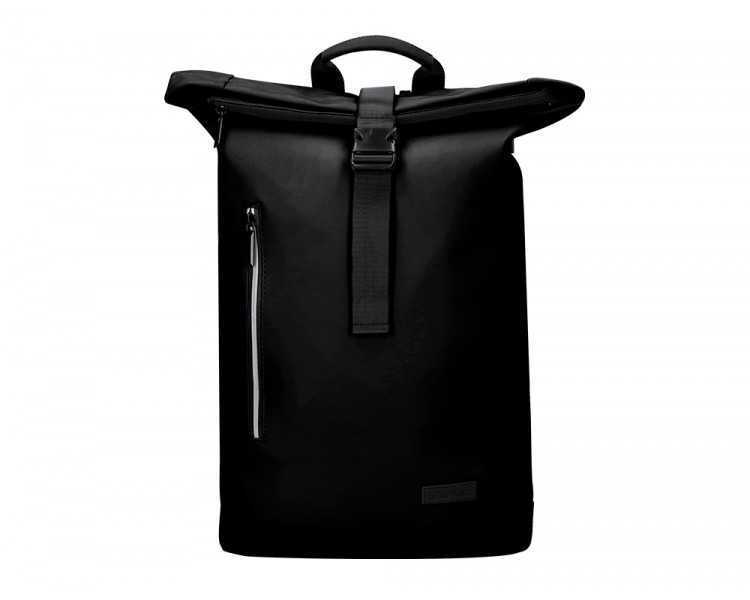 Cartera antartik mochila water proof enrollable diseño casual color negro 480x130x280 mm