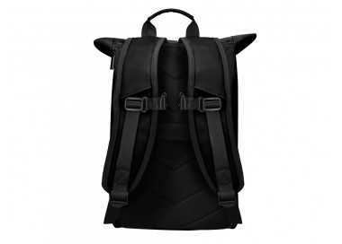 Cartera antartik mochila water proof enrollable diseño casual color negro 480x130x280 mm