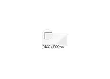 Pizarra blanca nobo essence acero vitrificado magnetica 2400x1200 mm Pizarra blanca nobo essence acero vitrificado magnetica 2400x1200 mm