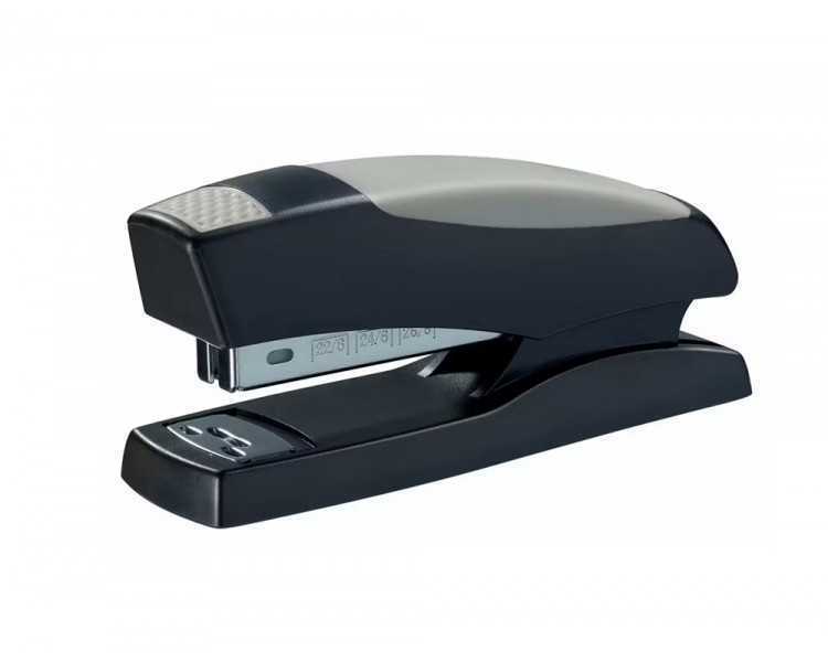 Grapadora petrus 435 golf gris capacidad 30 hojas usa grapas 22/6 24/6 y 26/6