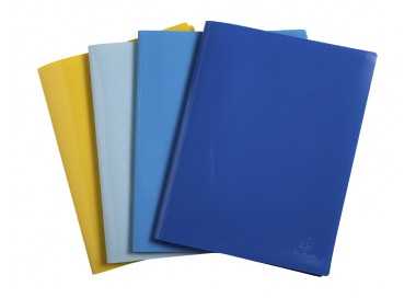 Carpeta exacompta escaparate 100 fundas din a4 reciclada polipropileno colores surtidos
