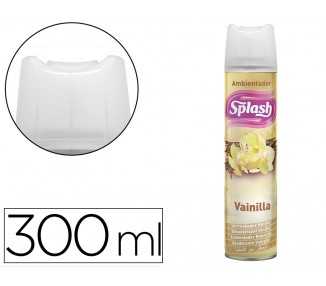 Ambientador spray splash aroma vainilla bote de 300 ml