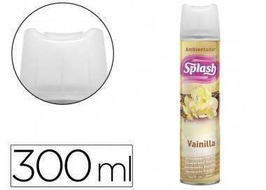 Ambientador spray splash aroma vainilla bote de 300 ml