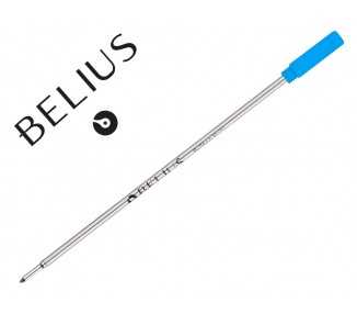 Recambio boligrafo belius con rosca azul caja 3 unidades