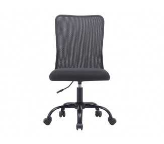 Silla q-connect oficina parma malla sin reposabrazos alt max 990 anc 480 prof 590 color negro
