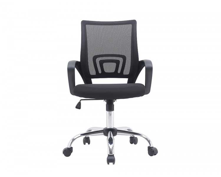 Silla q-connect oficina siena malla base metalica alt max 1000 anc 560 prof 570 ruedas premium color negro
