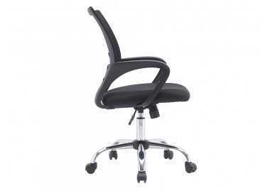 Silla q-connect oficina siena malla base metalica alt max 1000 anc 560 prof 570 ruedas premium color negro