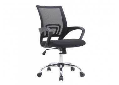 Silla q-connect oficina siena malla base metalica alt max 1000 anc 560 prof 570 ruedas premium color negro