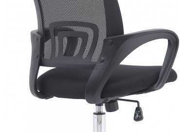 Silla q-connect oficina siena malla base metalica alt max 1000 anc 560 prof 570 ruedas premium color negro