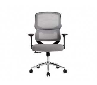 Silla q-connect oficina lucca malla base metalica alt max 1090 anc 700 prof 650 ruedas premium color negro gris