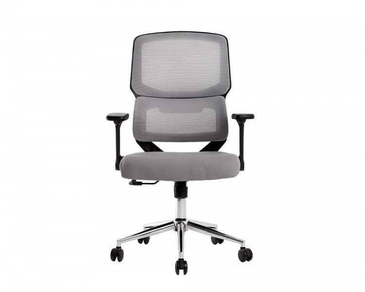 Silla q-connect oficina lucca malla base metalica alt max 1090 anc 700 prof 650 ruedas premium color negro gris