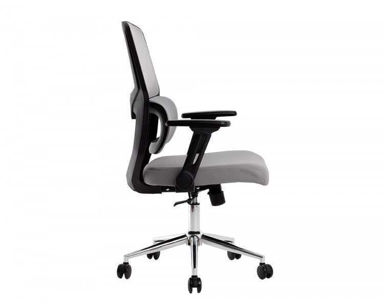 Silla q-connect oficina lucca malla base metalica alt max 1090 anc 700 prof 650 ruedas premium color negro gris
