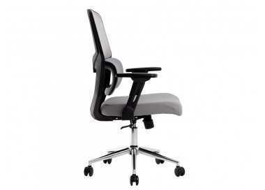 Silla q-connect oficina lucca malla base metalica alt max 1090 anc 700 prof 650 ruedas premium color negro gris
