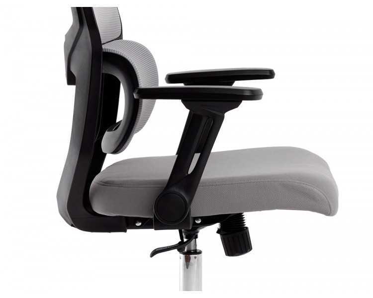 Silla q-connect oficina lucca malla base metalica alt max 1090 anc 700 prof 650 ruedas premium color negro gris