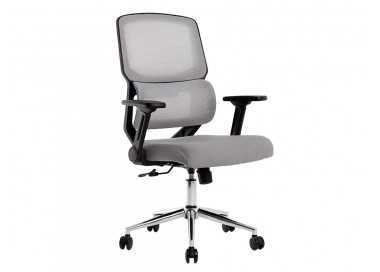 Silla q-connect oficina lucca malla base metalica alt max 1090 anc 700 prof 650 ruedas premium color negro gris