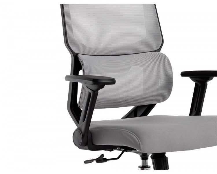 Silla q-connect oficina lucca malla base metalica alt max 1090 anc 700 prof 650 ruedas premium color negro gris