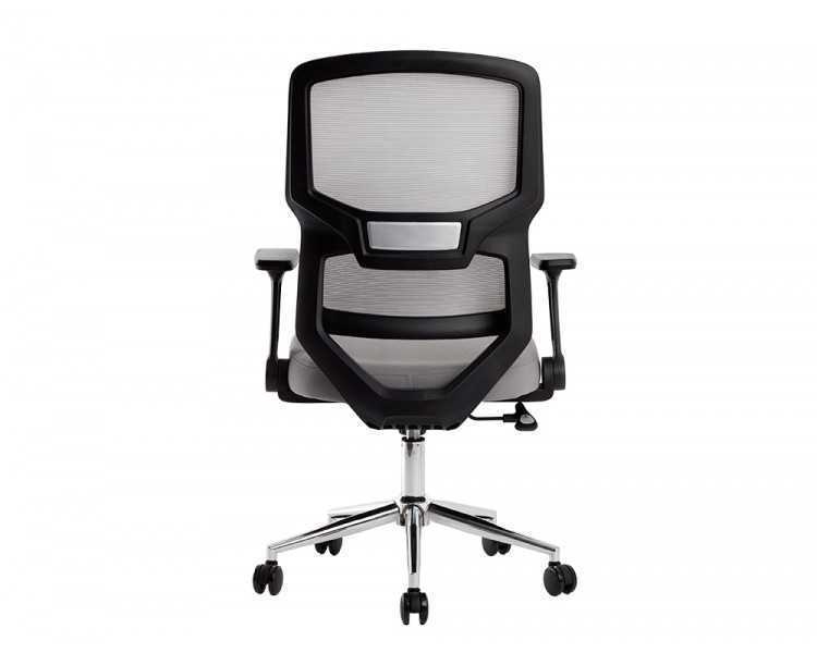 Silla q-connect oficina lucca malla base metalica alt max 1090 anc 700 prof 650 ruedas premium color negro gris