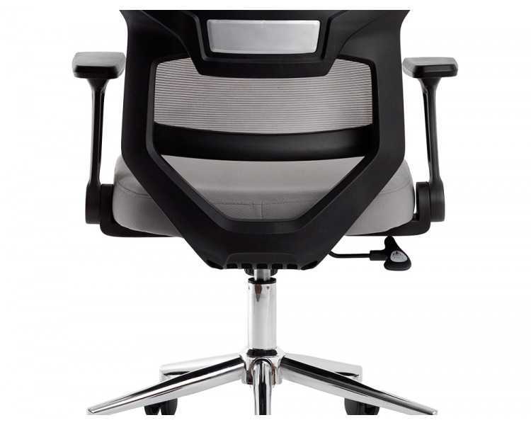 Silla q-connect oficina lucca malla base metalica alt max 1090 anc 700 prof 650 ruedas premium color negro gris