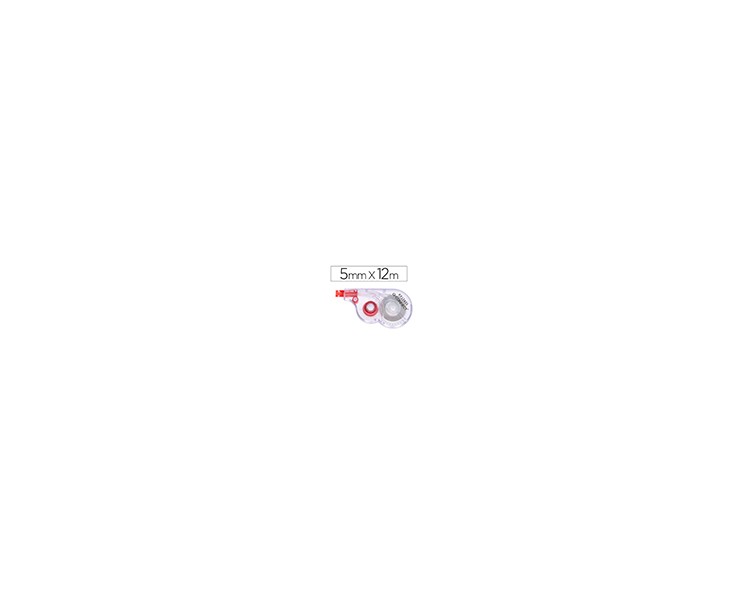 Corrector q-connect cinta blanco 5 mm x 12 mt
