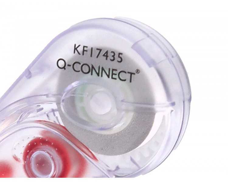Corrector q-connect cinta blanco 5 mm x 12 mt