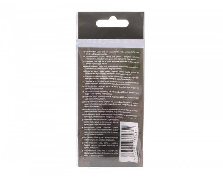 Corrector q-connect cinta blanco 5 mm x 12 mt