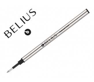 Recambio roller belius negro 0,7 mm caja 3 unidades