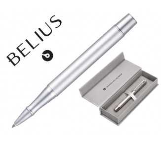 Roller belius unstoppable color plateado tinta negra caja de diseño
