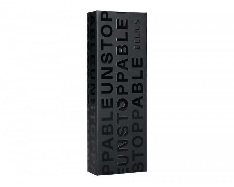 Roller belius unstoppable color negro tinta negra caja de diseño