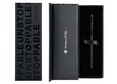Roller belius unstoppable color negro tinta negra caja de diseño Roller belius unstoppable color negro tinta negra caja de diseño