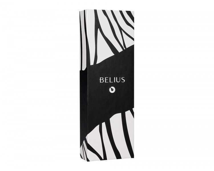 Roller belius dualita cuerpo negro color blanco tinta negra caja de diseño