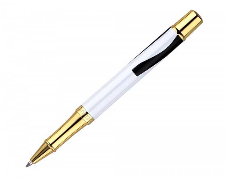 Roller belius dualita cuerpo negro color blanco tinta negra caja de diseño